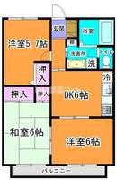 ヴィラカゴハラの間取り