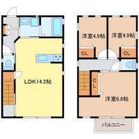 物件の間取り画像