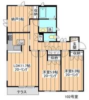 物件の間取り画像