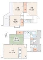 物件の間取り画像