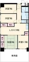 物件の間取り画像