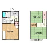 広島県福山市引野町5(一戸建)の賃貸物件の間取り