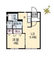 物件の間取り画像