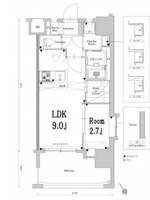 エンクレスト空港通りの間取り