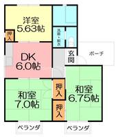 物件の間取り画像
