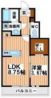 物件の間取り画像