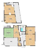 埼玉県さいたま市岩槻区大字裏慈恩寺(一戸建)の賃貸物件の間取り