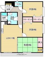 物件の間取り画像