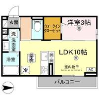 徳島県徳島市庄町2(マンション)の賃貸物件の間取り