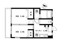 東京都中野区野方4(マンション)の賃貸物件の間取り