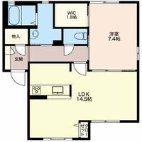 ブライトステージAの間取り