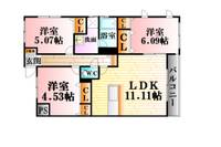 物件の間取り画像