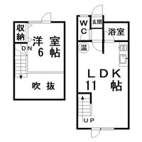 中央マンションの間取り