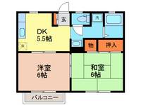 ウィングコーポラスIIの間取り