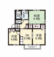 物件の間取り画像