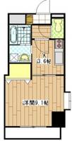 静岡県浜松市中央区和田町(マンション)の賃貸物件の間取り