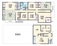 神奈川県相模原市中央区上溝7(一戸建)の賃貸物件の間取り