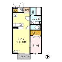 メゾン・ド・グリシーヌの間取り