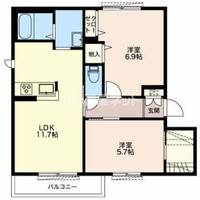 物件の間取り画像