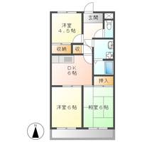 サーラ宇多野の間取り