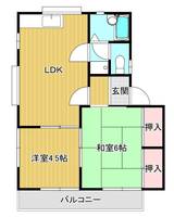 物件の間取り画像