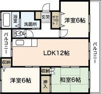 物件の間取り画像