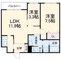 コミューンときわの間取り