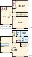 物件の間取り画像