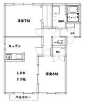 物件の間取り画像