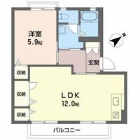 A-ササキの間取り