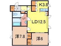 物件の間取り画像