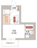 東京都世田谷区三軒茶屋2(マンション)の賃貸物件の間取り