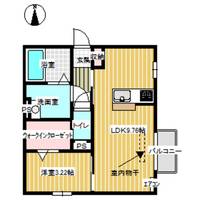 新潟県五泉市今泉(アパート)の賃貸物件の間取り