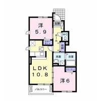 サニーヒルズAの間取り