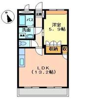 ル・ボヌールの間取り