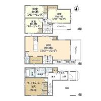 埼玉県さいたま市桜区西堀5(一戸建)の賃貸物件の間取り