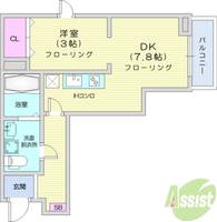 物件の間取り画像