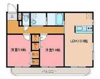 栃木県宇都宮市西大寛1(マンション)の賃貸物件の間取り