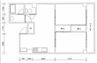広島県広島市中区西十日市町(マンション)の賃貸物件の間取り