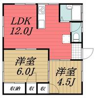物件の間取り画像