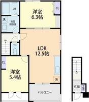 物件の間取り画像