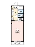 パレスハートCの間取り