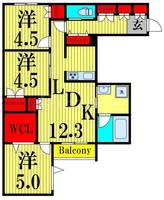 物件の間取り画像