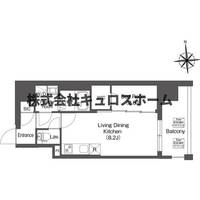 大阪府大阪市北区松ケ枝町(マンション)の賃貸物件の間取り