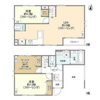 東京都杉並区阿佐谷北3(一戸建)の賃貸物件の間取り