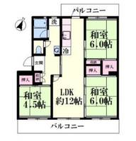 物件の間取り画像