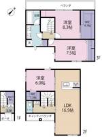 物件の間取り画像