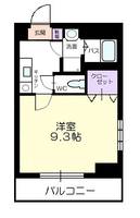 東京都墨田区吾妻橋2(マンション)の賃貸物件の間取り