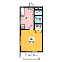 シャトレ鳥之瀬の間取り