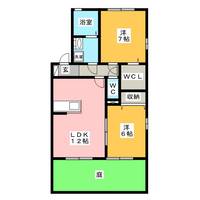 ウィルモア Bの間取り